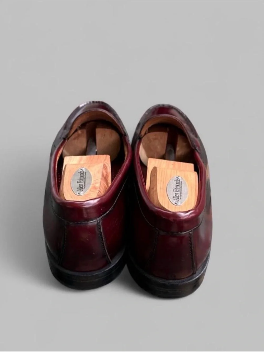 G.H. Bass USA Made Leather Penny Loafers Burgundy - 13B